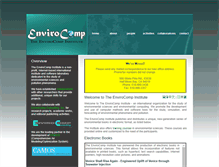 Tablet Screenshot of envirocomp.org